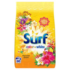 SURF Color & White Hawaiian Dream, prášok pre farebnú a bielu bielizeň 60PD     